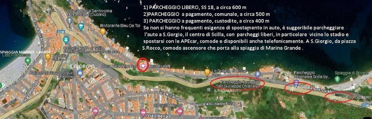 Casa Di Sale - Chianalea Βίλα Scilla Εξωτερικό φωτογραφία